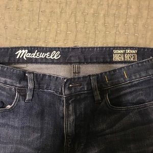 Madewell Skinny High Rise Jeans